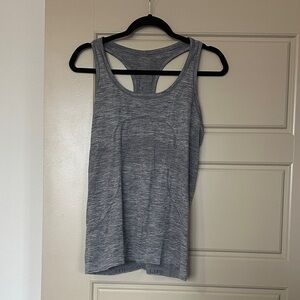 Lululemon Athletica Heathered Gray Swiftly Tank Top